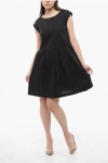 Woolrich Popeline Flared Midi Dress
