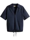 Woolrich Poplin Blouse In Blue