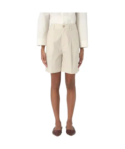 Woolrich Poplin Shorts In White