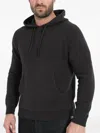 Woolrich Pouch-pocket Hoodie In Gray