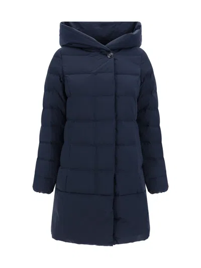 Woolrich Prescott Down Jacket In Blue