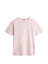 Woolrich Flamed Cotton T Shirt In Pink