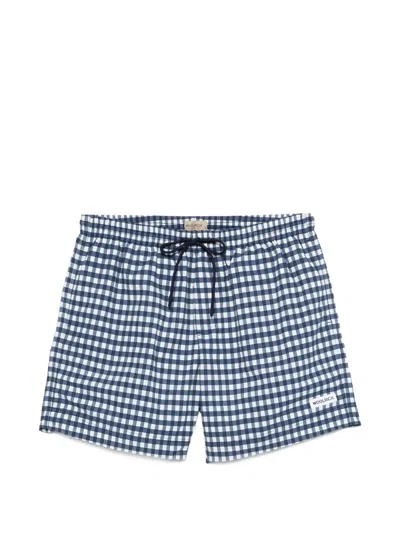 Woolrich Printed Swim Short In Multi