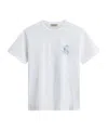Woolrich Men's T-shirt With Print In White