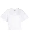 Woolrich Puff-sleeve T-shirt In 白色