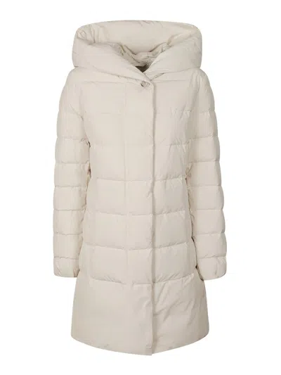 WOOLRICH PUFFY PRESCOTT PARKA - CREMA