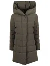 Woolrich Puffy Prescott Parka In Green