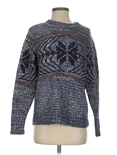 Pre-owned Woolrich Pullover Sweater In Blue