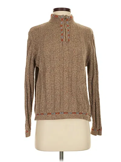 Pre-owned Woolrich Pullover Sweater In Brown