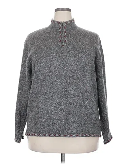 Pre-owned Woolrich Pullover Sweater In Gray