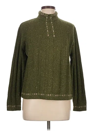 Pre-owned Woolrich Pullover Sweater In Green