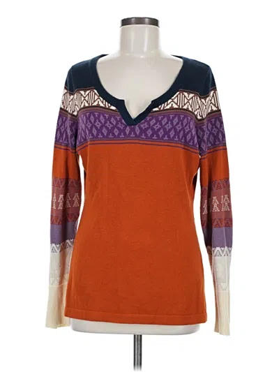 Pre-owned Woolrich Pullover Sweater In Orange