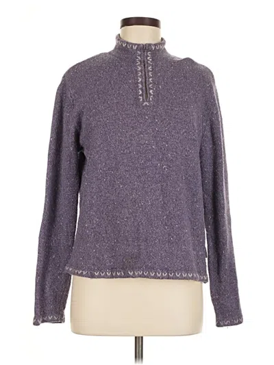 Pre-owned Woolrich Pullover Sweater In Purple