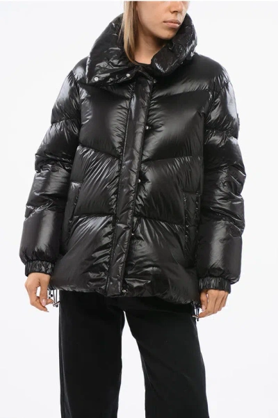 Woolrich Quilted Aliquippa Down Jacket With Hidden Closure