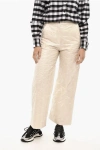 Woolrich Quilted And Padded Ski Pants In Neutral