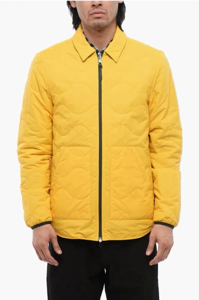 Woolrich Quilted Coach Reversible Windbreaker