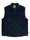 Woolrich Quilted Corduroy Jacket With Stand Collar In Multi