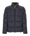 Woolrich Cloud Microfiber Down Jacket In Metallic