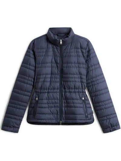 Woolrich Quilted Jacket In Blue