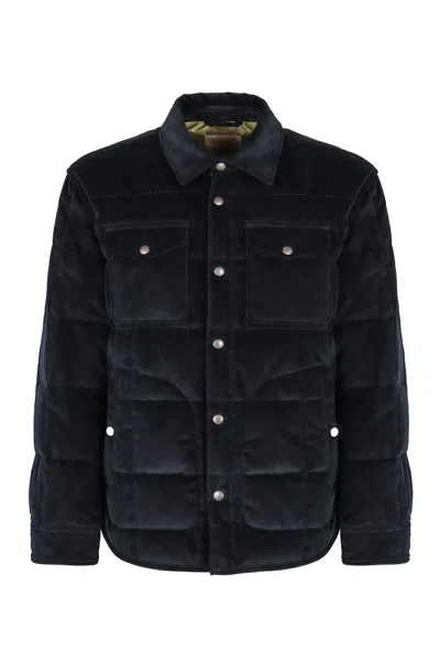WOOLRICH QUILTED JACKET WITH SNAPS