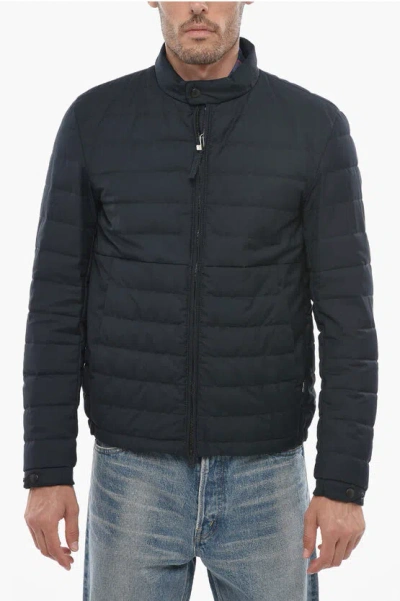 WOOLRICH QUILTED LUXE LIGHTWEIGHT DOWN JACKET WITH ZIP CLOSURE