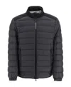 Woolrich Quilted Puffer Jacket In Black