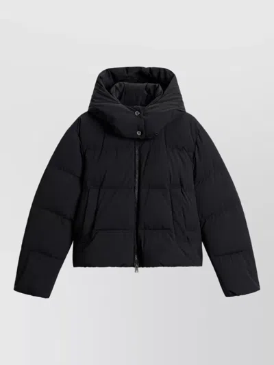 WOOLRICH QUILTED SHORT DOWN PUFFER JACKET