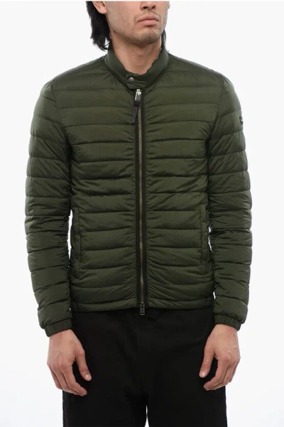 Woolrich Quilted Sundance Down Jacket In Green