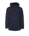 Woolrich Arctic Stretch Parka In Blue