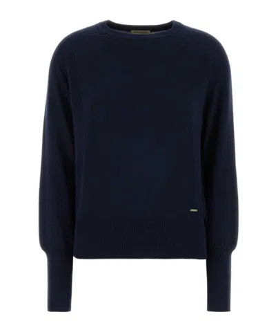 Woolrich Raglan Sleeve Sweater In Blue