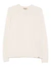 Woolrich Raglan-sleeves Crew-neck Sweater In Neutral