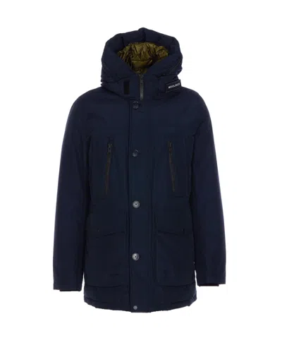 Woolrich Ramar Artic Parka In Blue