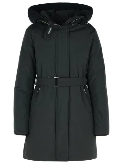 Woolrich 'ramar' Black Nylon Parka