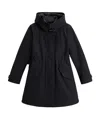 Woolrich Ramar Cloth Three-in-one Parker Coat In Black