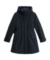 Woolrich Ramar Cloth Three-in-one Parker Coat In Black