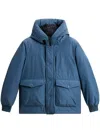 Woolrich Ramar Padded Jacket In Blue