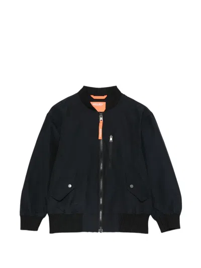 Woolrich Ramar Zip-up Bomber Jacket In Blue