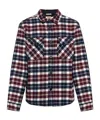 Woolrich Ranger Check Pocket Overshirt In Multi