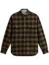 Woolrich Man's Color Green Size L In Red