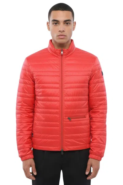 Woolrich Deepsix Quilted Jacket In Red