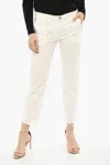 Woolrich Regular Fit Pants With Split Ankle In White