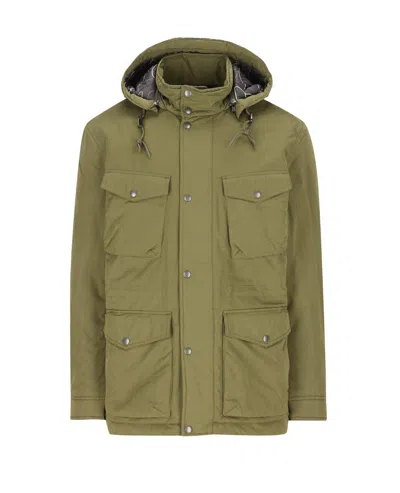 WOOLRICH REMOVABLE HOOD MOUNTAIN FIELD JACKET