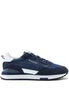 Woolrich Retro Panelled Sneakers In Blue