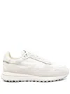 Woolrich Retro Sneakers Woman Suede Tex Fabric In White