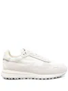 Woolrich Retro Sneakers Woman Suede Tex Fabric In White