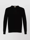 Woolrich Ribbed Crewneck Sweater Long Sleeves