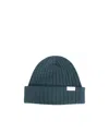 Woolrich Wool Beanie In Blue