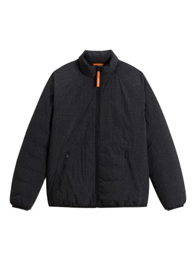 Woolrich Ripstop Zip Jacket In Black