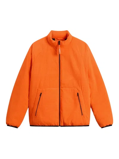 Woolrich Ripstop Zip Jacket In Orange