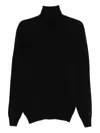 Woolrich Roll-neck Sweater In Black